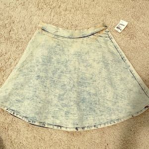 Denim skirt